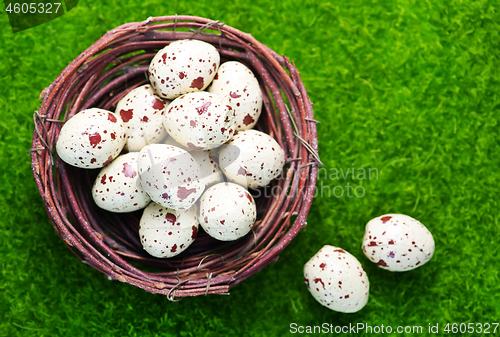 Image of decorative painted Easter eggs