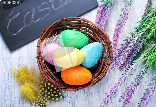 Image of decorative painted Easter eggs