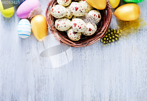 Image of decorative painted Easter eggs