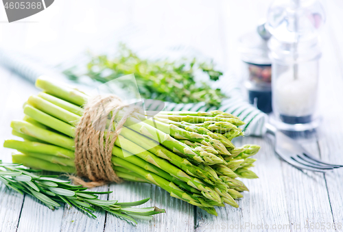 Image of raw asparagus