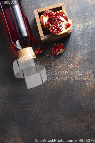 Image of pomegranate juice