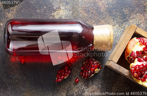 Image of pomegranate juice