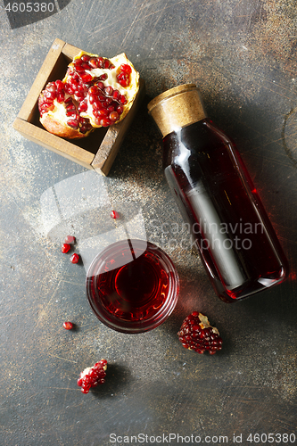 Image of pomegranate juice