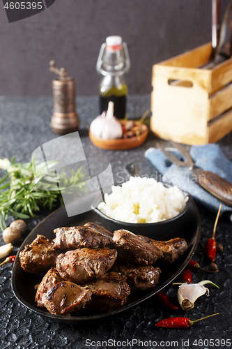 Image of fried liver