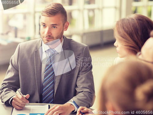 Image of business people meeting at office