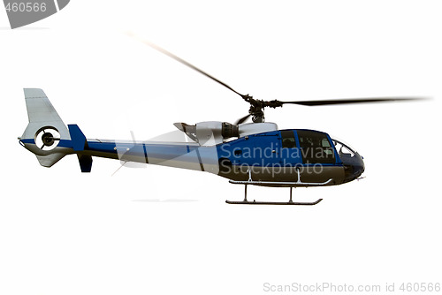 Image of Helicopter airborne close-up