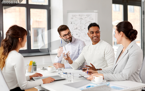 Image of recruiters having job interview with employee