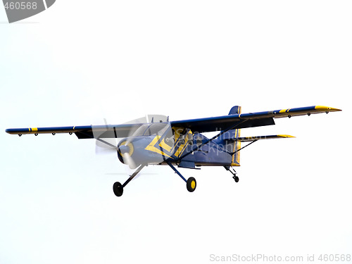 Image of Private aircraft on final approach