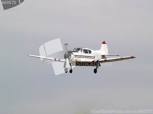 Image of Private aircraft on final approach