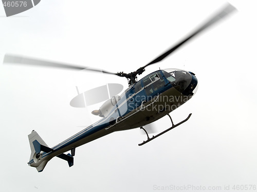 Image of Helicopter airborne close-up