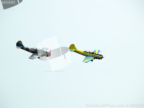Image of Group aerobatics