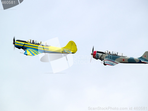 Image of Group aerobatics