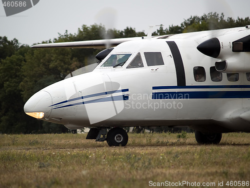 Image of Commuter plane ready to go