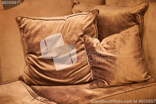 Image of Couch with pillows