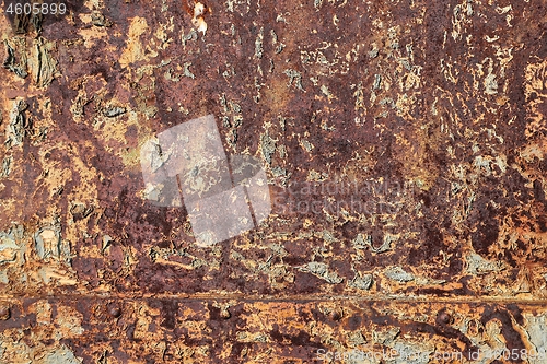 Image of Rusty scratchy texture