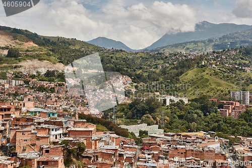 Image of View of Comuna 13 in Medellin