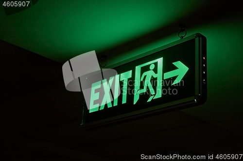 Image of Emergency Exit Sign