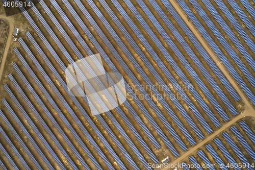 Image of Solar panel park power plant