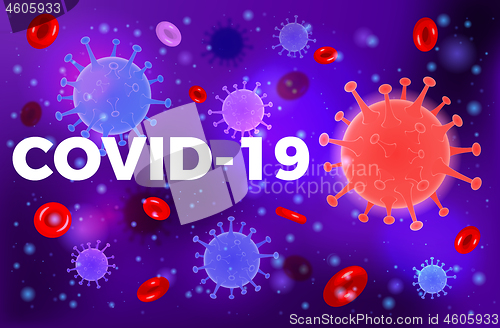 Image of Stop 2019-nCoV Coronavirus test tube