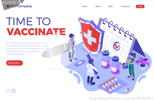 Image of Vaccination Concept Banner