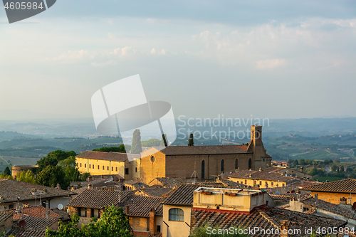 Image of Chiesa di Sant Agostino, San Gimignano, Tuscany, Italy