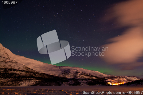 Image of Aurora Borealis, Kafjord, Alta, Norway