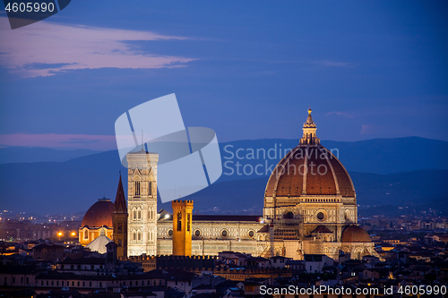 Image of Florence at the Evening, Tuscany, Italy