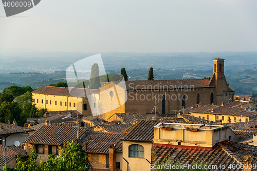 Image of Chiesa di Sant Agostino, San Gimignano, Tuscany, Italy