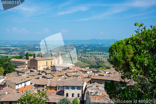 Image of Chiesa di Sant Agostino, San Gimignano, Tuscany, Italy