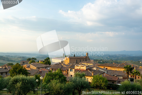 Image of Chiesa di Sant Agostino, San Gimignano, Tuscany, Italy