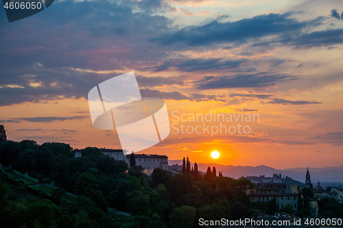 Image of Florence at the Evening, Tuscany, Italy