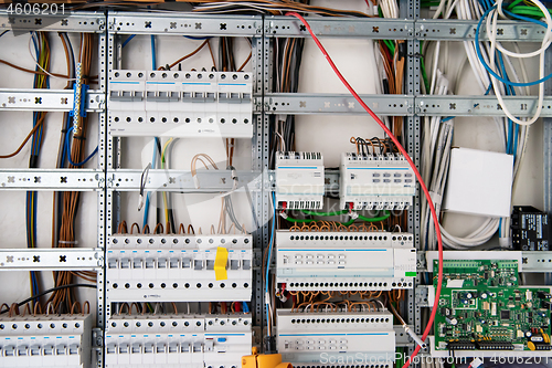 Image of new automated system of electric power supply and distribution