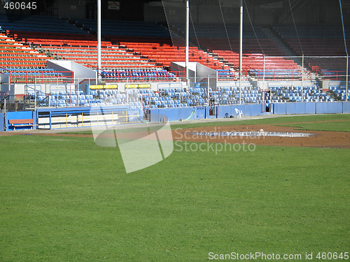 Image of baseball field