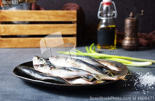 Image of  raw smelt fish