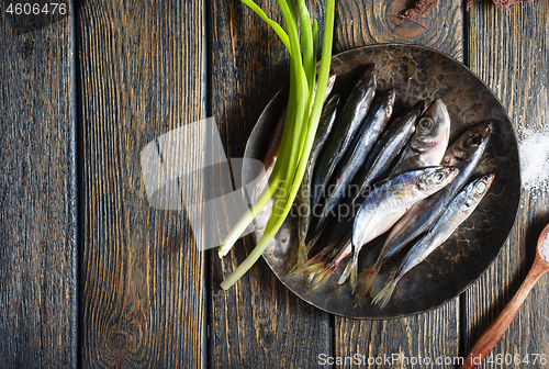 Image of  raw smelt fish