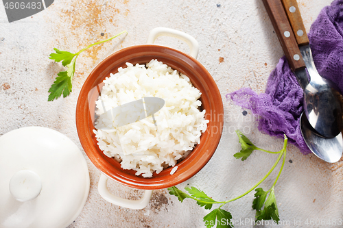 Image of boiled rice