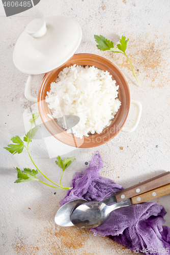 Image of boiled rice