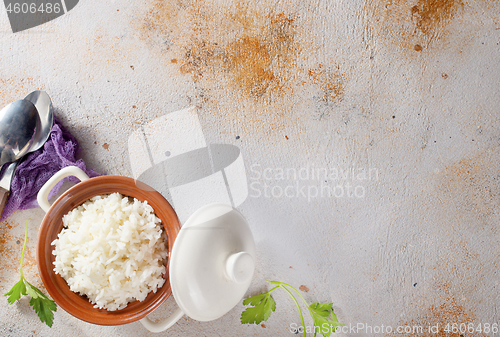 Image of boiled rice