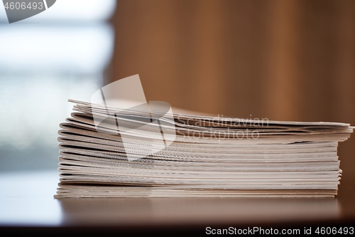 Image of Magazines in a pile