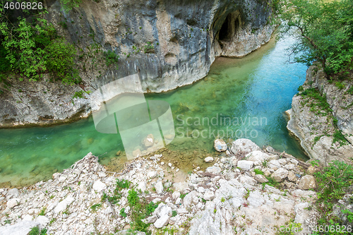 Image of gorge near Frasassi