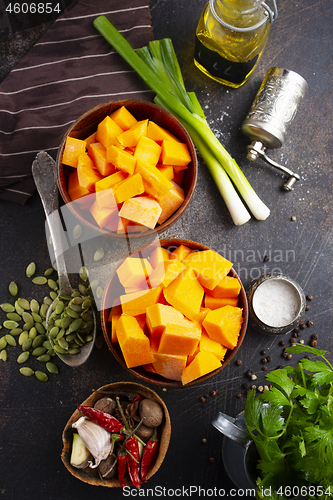 Image of raw pumpkin