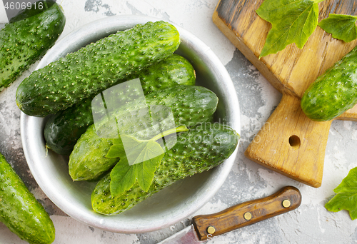 Image of cucumbers