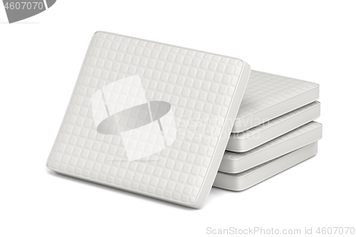 Image of Group of comfortable mattresses