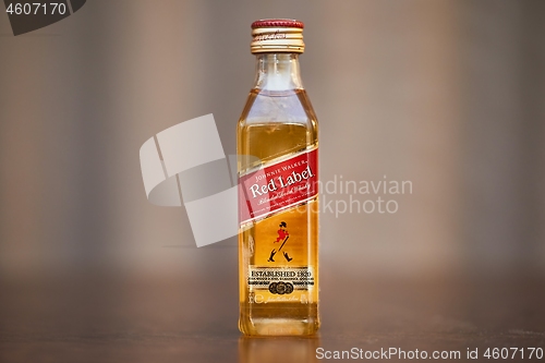 Image of Absolut Vodka small bottle