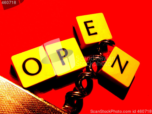 Image of open