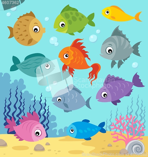 Image of Stylized fishes topic image 6