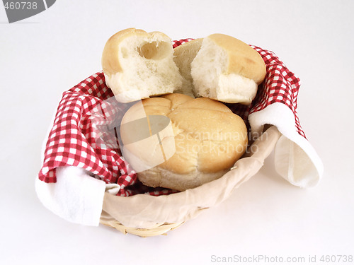 Image of Rolls in a Basket