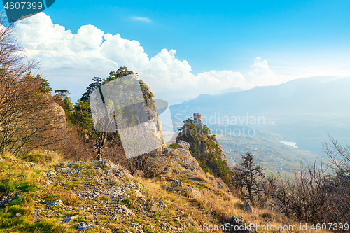 Image of Mountains in valley of ghosts