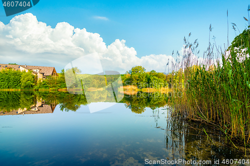 Image of Sunny day on river