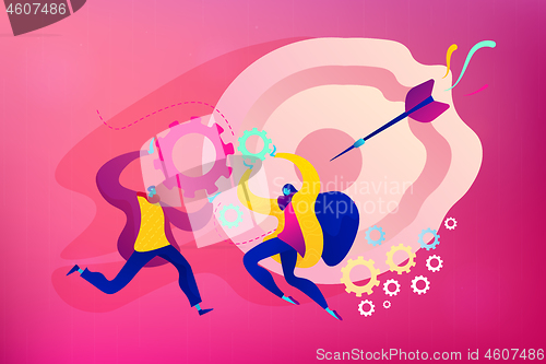 Image of Collaboration concept vector illustration.